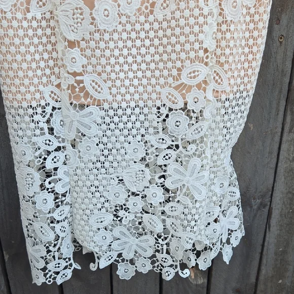 Free People Lace Overlay Dress - Picture 9 of 10